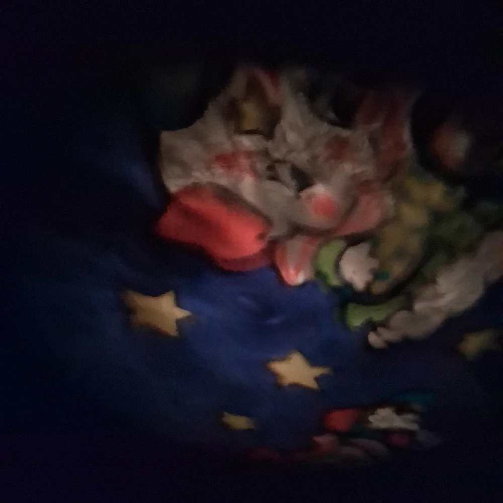 Vtg 90s Circus Remco Bozo's Clown Babies Train RARE HTF Nightlight Musical Toy